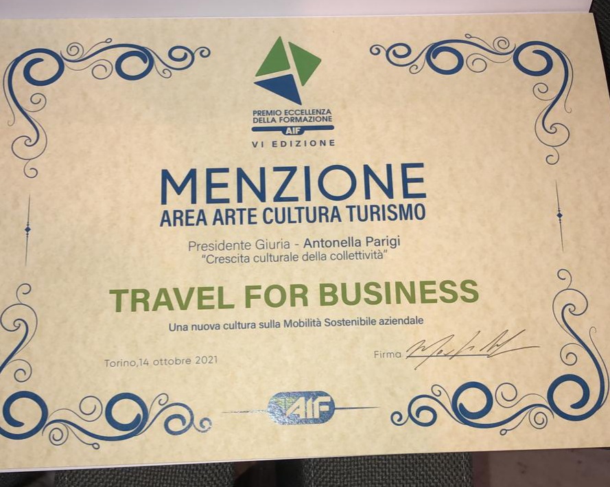 Premio Nuova cultura per la mobilità sostenibile aziendale